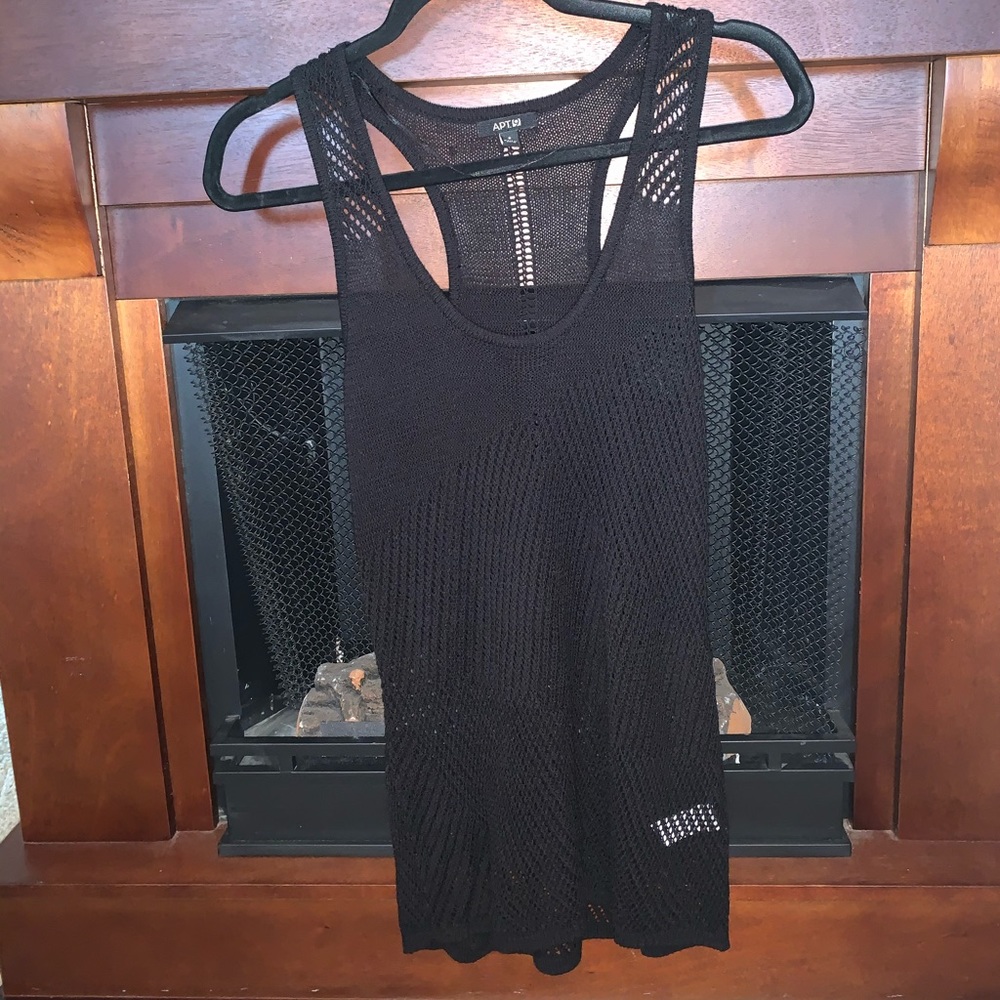 Edgy Mesh Tank Top